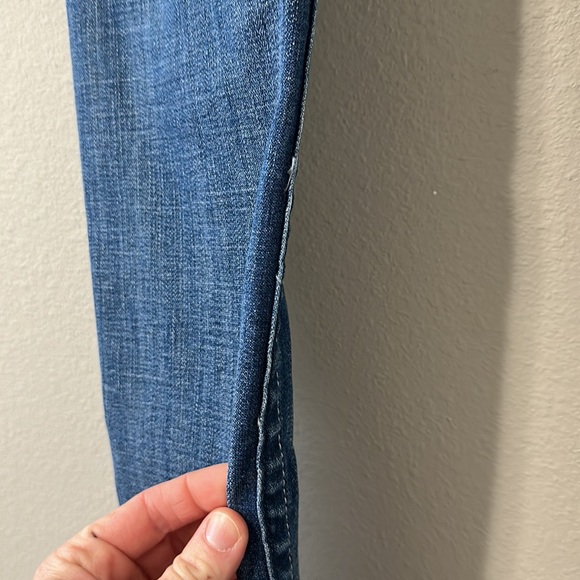 Vigoss FIT/Skinny Low Rise Distressed Blue Jeans Women's-26/ Junior's 1/2 - Picture 12 of 16